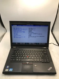 Lenovo ThinkPad T430 Intel Core i5-3320M 14" Laptop 4GB RAM- BOOTS TO BIOS -MZ - Picture 1 of 6