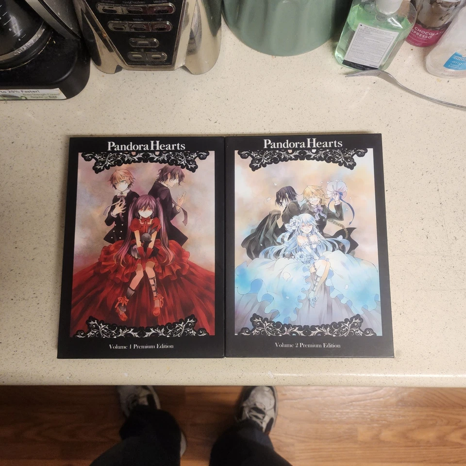Pandora Hearts Premium Limited Edition Set 1 And 2 Complete Series Anime Dvd Htf - Image 1 of 4