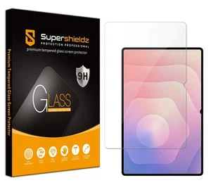 Supershieldz Tempered Glass Screen Protector for Samsung Galaxy Tab S11 Ultra - Picture 1 of 5