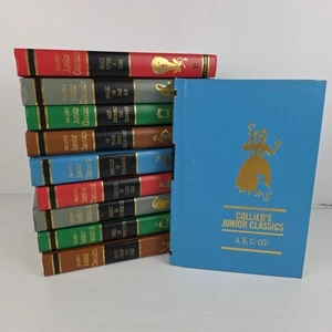 Collier's Junior Classics Complete 1 - 10 Set (Hardcover) 1962 Book VGC - Picture 1 of 13