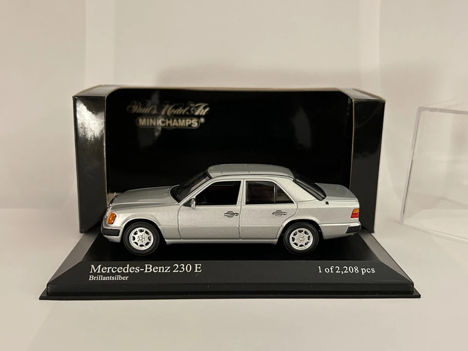 MINICHAMPS - MERCEDES 230 E W124 1990 GRIS 1:43 - Photo 1/4