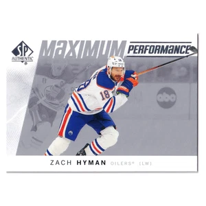 2024-25 SP Authentic Maximum Performance #MP-1 Zach Hyman - Picture 1 of 3