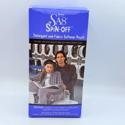 Detergente giratorio y suavizante de telas Amway SA8 de colección 36 bolsas - nunca abierto Foto 1 de 3