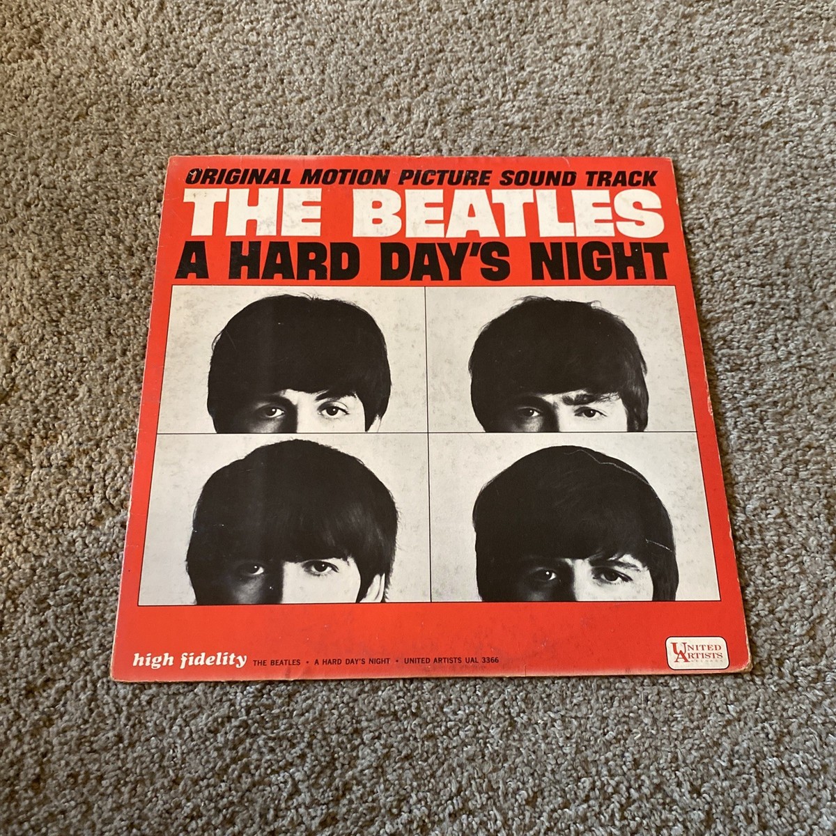 ワールドワイドLP Beatles A Hard Days Night (Original Motion Picture Sound Tr 0602468019770 United Artists Recor /00260 Amazon.com: A Hard Day's Night (Original Motion Picture