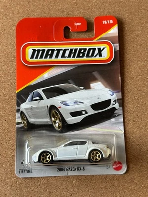 Mazda RX-8 2004 Matchbox White Pearl - Envío rápido Foto 1 de 4
