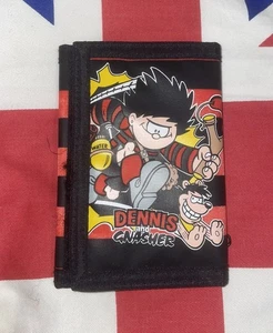 HERREN DENNIS THE MENACE AND GNASHER GELDBÖRSE MIT REISSVERSCHLUSSFACH D.C THOMSON & CO 1995 - Bild 1 von 5