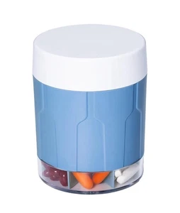 Betife Large Weekly Pill Organizer - 7 Compartment Monthly Dispenser - Picture 1 of 8