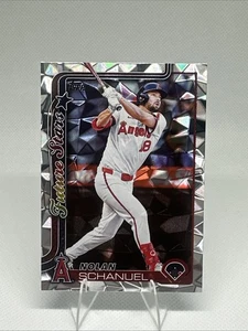 2025 Topps Serie 1 - Future Stars Nolan Schanuel #210 Lámina Diamante - Imagen 1 de 2