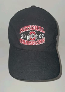 OSU 2002 National Champions NCAA Hat Cap Head Shots Ohio State Buckeyes Football - Picture 1 of 6