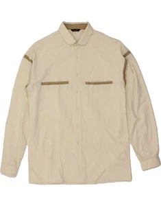 INGRAM Mens Shirt IT 48 Medium Beige Polyester CA32 - Picture 1 of 4