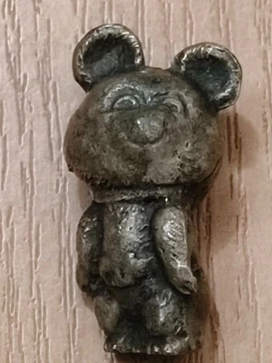 Советский винтажный брелок "Миша" Олимпийский Мишка СССР - Image 1 of 4