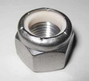 5/16" UNF Nyloc Nut - A2 Stainless Steel (Qty 10) - Picture 1 of 1