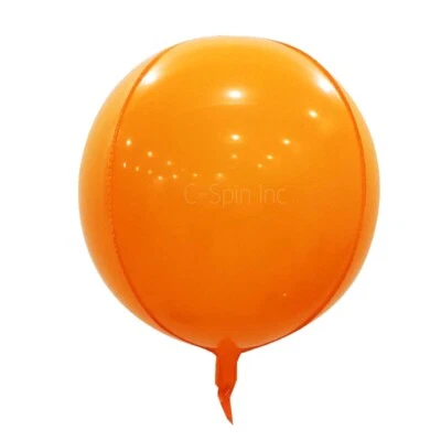 5x 10" 18" 22" 32" 4D Esfera Redonda 34 Colores Lámina Globos Mylar Fiesta Foto 1 de 4