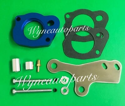 Espaciador de carrocería de acelerador de aluminio Billet AZUL PARA 96-99 Dodge Neon 2,0 L DOHC (420A) Foto 1 de 2