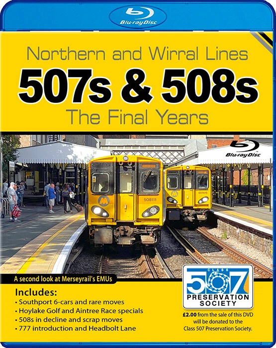 Northern and Wirral Lines 507s & 508s - The Final Years. Blu-ray - Image 1 of 1