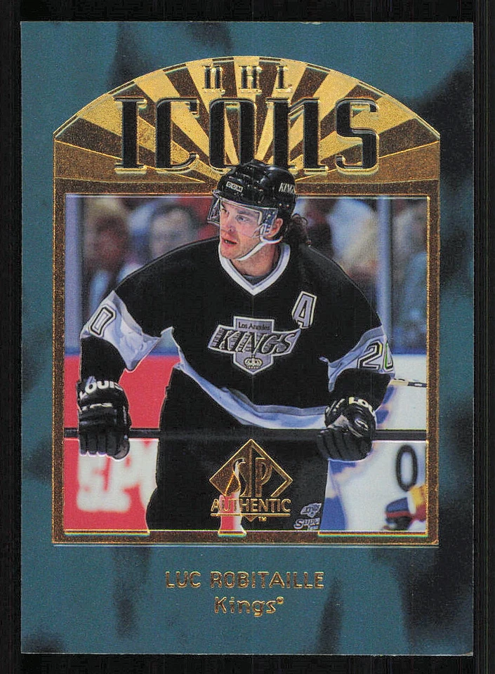 1997-98 SP Authentic Icons Embossed #I18 Luc Robitaille - Image 1 of 2