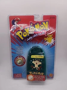 Pokemon Coleccionista Bolsa de Mármol: Meowth, Bolsa Verde, Nueva - Imagen 1 de 5