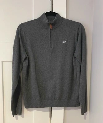 Suéter Vineyard Vines para niños 1/4 cremallera suéter - L Foto 1 de 4