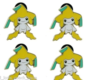 JirachI Mythical Collection Box Pokemon TCGO Pins Mint X 4 Pins - Picture 1 of 1