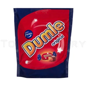 Dulces de caramelo suave FAZER DUMLE cubiertos con chocolate con leche 120 g 4,2 oz - Imagen 1 de 8