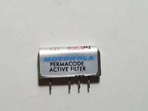 Motorola Minitor II Pager Permacode Active Tone Filter VHF/UHF 600.9HZ NLN7834A - Picture 1 of 2
