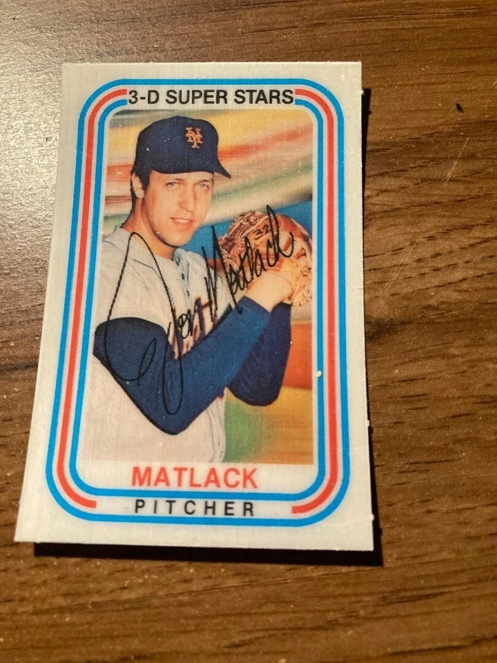 1976   Kellogg's Jon Matlack MEts #49 - Image 1 of 1