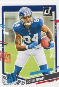Jalin Hyatt 2023 Panini Donruss Rated Rookie #378 (RC) GIANTS - Picture 1 of 2