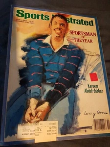 Sports Illustrated December 23 1985 - Kareem Ab SI Has Address Label - Picture 1 of 11