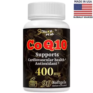 High Absorption CoQ10 500MG - 120 Softgels for Heart Health & Energy Production - Picture 1 of 5