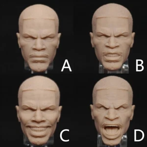 Unbemalte 1/12 Electro Max Man Head Sculpt Fit 6" Actionfigur - Bild 1 von 9