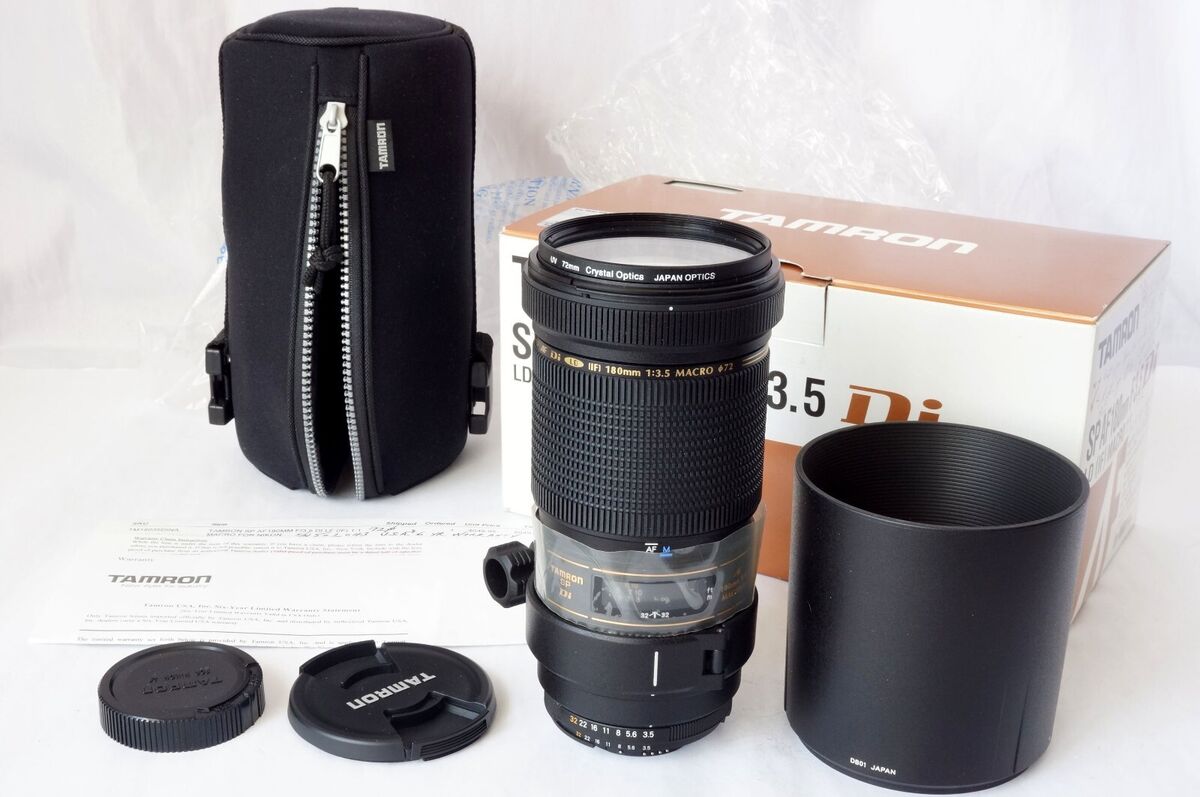 Tamron SP f/3.5 Camera Lenses 180mm Focal for sale | eBay Tamron SP f/3.5 Camera Lenses 180mm Focal for sale | eBay
