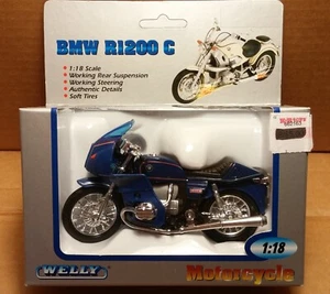 Welly Die-Cast 1/18 Scale Motorcycle 1BMW R100RS – Model No. 9673 - Picture 1 of 4