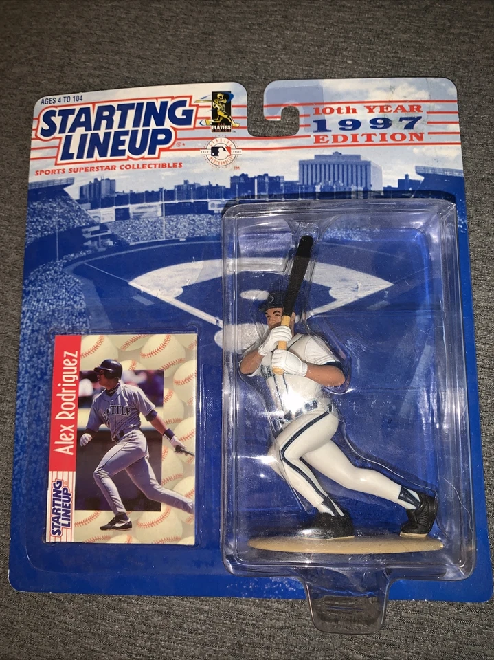 Kenner Starting Lineup MLB Baseball 1997 Edition Seattle Mariners Alex Rodriguez - Image 1 of 2