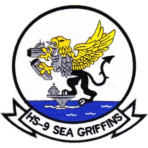 HS-9 Patch Griffins weiß - Bild 1 von 6