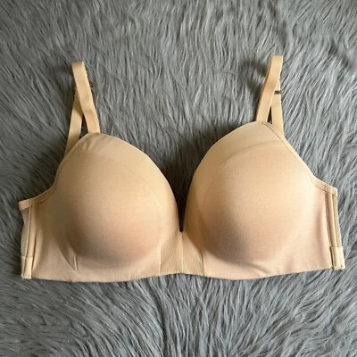 Lively Wireless Nursing Bra Womens Size 32DDD Beige Wirefree Lightly Lined - Image 1 of 4