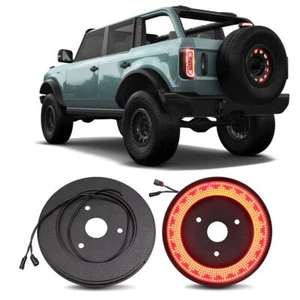 For Ford For Bronco 2/4 Door 2021-2023 LED 3rd Spare Tire Brake Tail Light Lamp - Picture 1 of 13