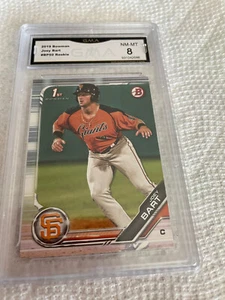 JOEY BART GIANTS 2019 BOWMAN 1° BOWMAN ROOKIE RC # BP50 GRADO 8 L@@K - Foto 1 di 2