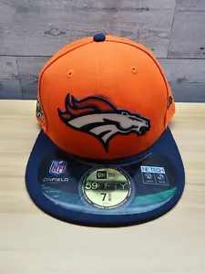 DENVER BRONCOS SUPER SCHÜSSEL XLVIII MÜTZE - NEW ERA - 59FIFTY - GRÖSSE 7 5/8 - NEU - Bild 1 von 7