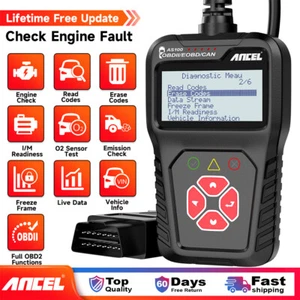 ANCEL AS100 Auto OBD2 Scanner Code Reader Car Check Engine Fault Diagnostic Tool - Picture 1 of 10