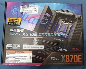 NEW MSI MPG X870E CARBON WIFI AMD X870/socket AM5 Motherboard Fast delivery - Picture 1 of 6