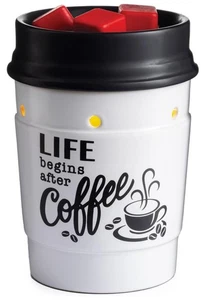 Lámpara de fragancia eléctrica Candle Warmers cafetería café para cera fragante/cera se derrite - Imagen 1 de 3