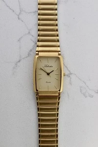 Salvatore Ferragamo Gold-Plated Quartz Watch | 34mm Champagne Dial - Picture 1 of 8