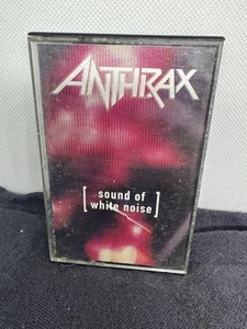 Anthrax “The Sound Of White Noise” 1993 Elektra Entertainment Cassette Tape - Picture 1 of 4