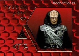 1996 Skybox Star Trek The Next Generation Season Four 4 S20 Klingon Sash - Picture 1 of 1