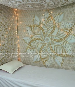 Tapestry Wall Hanging Hippie Ombre Mandala Bohemian Hippy Intricate Indian Ta... - Picture 1 of 1