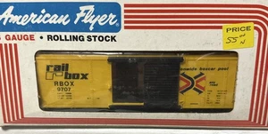 American Flyer 4-9707 S Gauge Railbox Boxcar w/ Box - Picture 1 of 5
