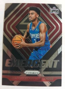2018-19 Panini Prizm Emergent Shai Gilgeous-Alexander (RC) - Imagen 1 de 2