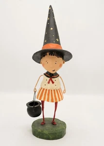 Lori Mitchell Witchy Helen's Big Sis Volkskunst Halloween Figur Dekor 13,75" - Bild 1 von 11