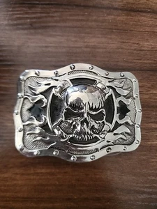 Totenkopf Gürtelschnalle  - Bild 1 von 6