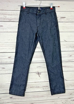 Pantalones de vestir grises The Childrens Place para niños escuela iglesia talla 8 algodón cintura ajustable Foto 1 de 4